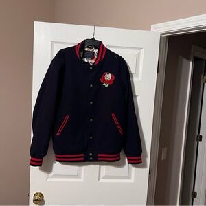 Mishka NYC Vtg Men’s Navy Varsity jacket Size Large
